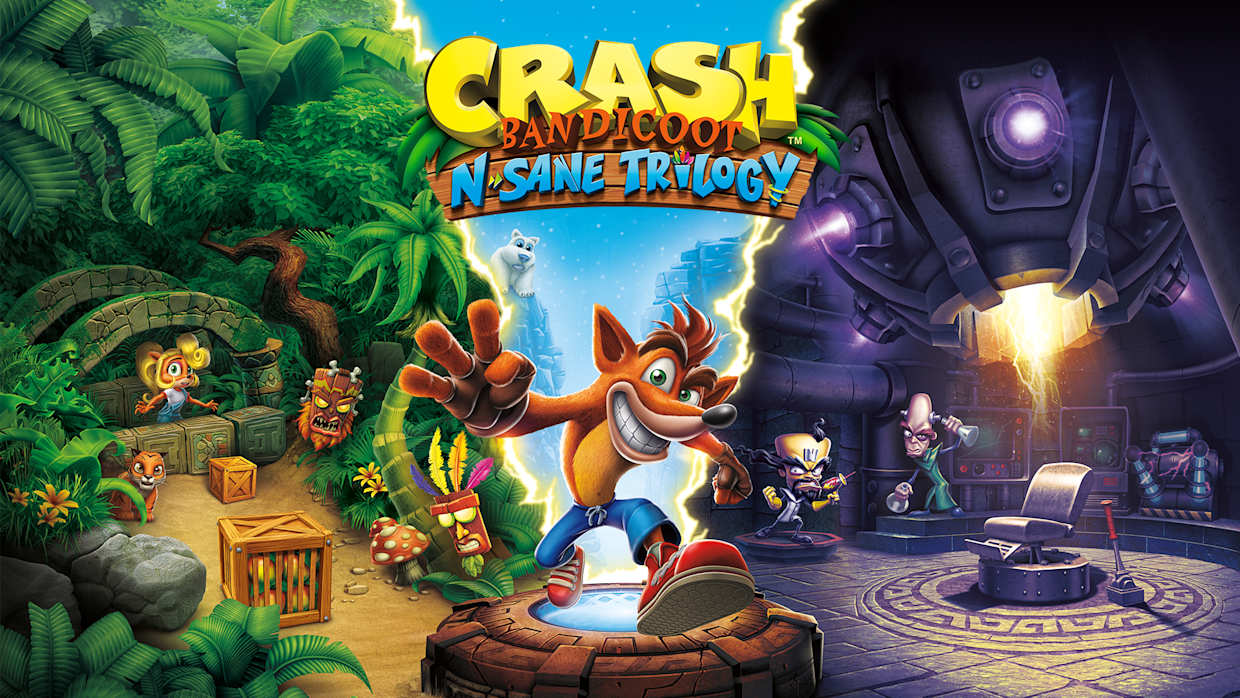 crash bandicoot n. sane trilogy ps4 crash bandicoot n. sane trilogy ps4